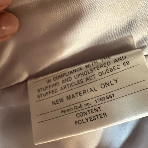 Ada Vintage PreOwned Size L Dyed Genuine Rabbit Lined Fur Teddy Coat - Picture 6 of 10